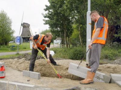 Voetpad naar korenmolen De Hoop in ’t Zand na anderhalf jaar strijd